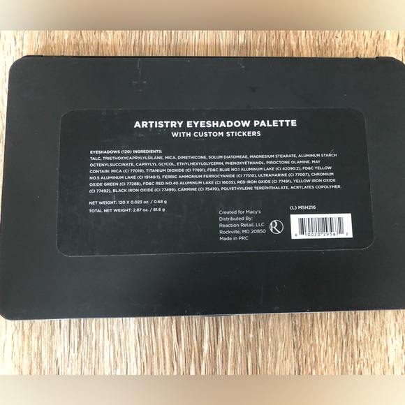 Macys 120 Pan Artistry Eyeshadow Palette-Created for Macys. - Picture 9 of 9